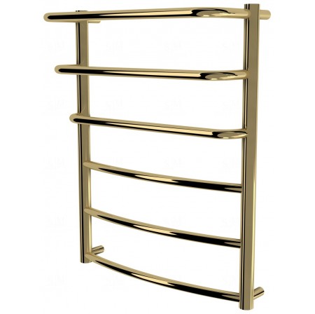 Золота сушарка для рушників Grosse 6 драбинка 650x532, gold