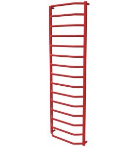 Сушарка для рушників Standart 15 червона RAL3020 драбинка 1550x532, red