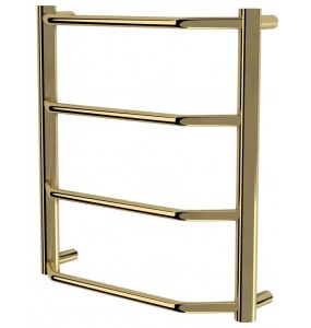 Золота сушарка для рушників Standart 4 драбинка 450x432, gold