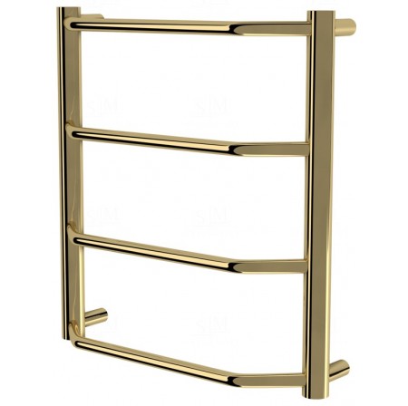 Золота сушарка для рушників Standart 4 драбинка 450x432, gold