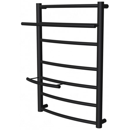 Чорна сушарка для рушників Safo 7 RAL9005 драбинка 600x432, black
