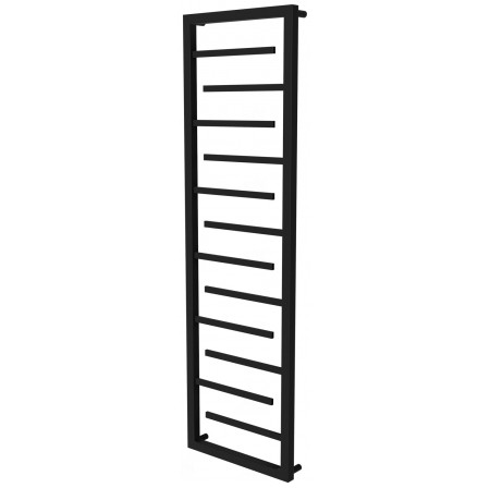 Сушарка для рушників Prestige 12 чорна RAL9005 драбинка 1350x430, black