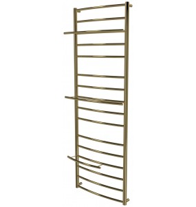 Золота рушникосушка Safo 16 драбинка 1500x532, gold