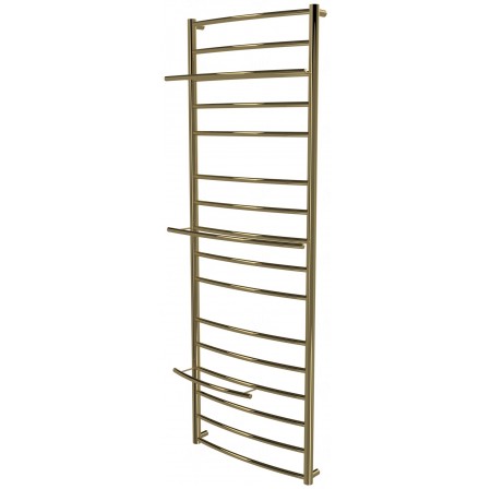 Золота рушникосушка Safo 16 драбинка 1500x532, gold