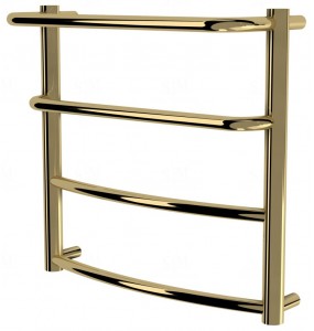 Рушникосушка Grosse 4 золото драбинка 450x482, gold