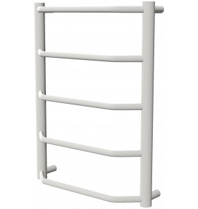 Рушникосушка Standart 5 біла RAL9016 драбинка 550x432, white