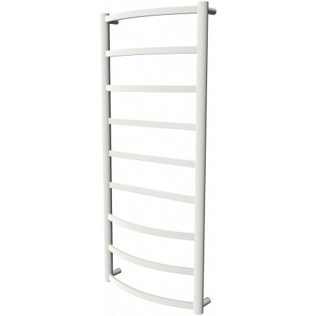 Біла рушникосушка Elite 9 RAL9016 драбинка 950x432, white