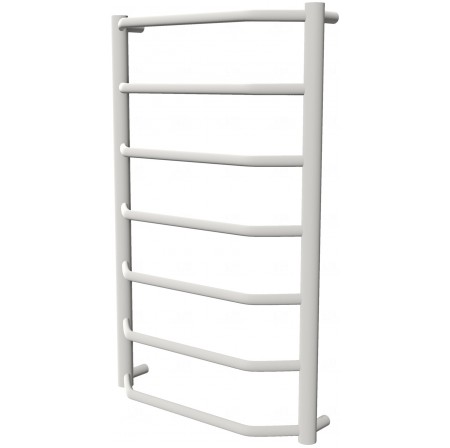 Біла рушникосушилка Standart 7 RAL9016 драбинка 750x482, white