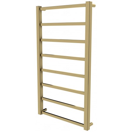 Золота рушникосушка Quatro 8 драбинка 850x480, gold