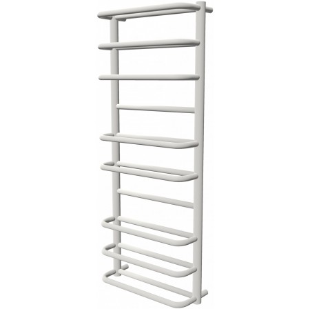 Біла сушарка для рушників Comfort 10-8 RAL9016 драбинка 1050x432, white