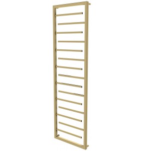 Рушникосушка Prestige 15 золото драбинка 1650x530, gold