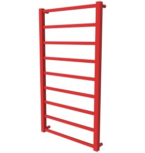 Червона рушникосушилка Quatro 9 RAL3020 драбинка 950x530, red