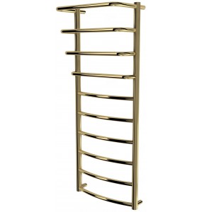 Золота сушарка для рушників Grosse 10 драбинка 1050x432, gold