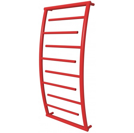 Червона сушарка для рушників Atlantica 8 RAL3020 драбинка 950x482, red