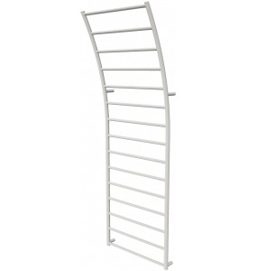 Рушникосушка Wave 15 біла RAL9016 драбинка 1540x525, white