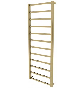 Рушникосушка Quatro 12 золото драбинка 1250x480, gold