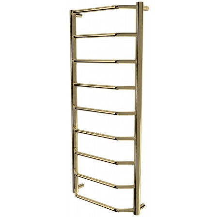 Золота рушникосушка Standart 9 драбинка 950x432, gold