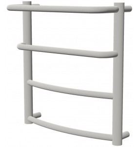 Сушка для рушників Grosse 4 біла RAL9016 драбинка 450x432, white