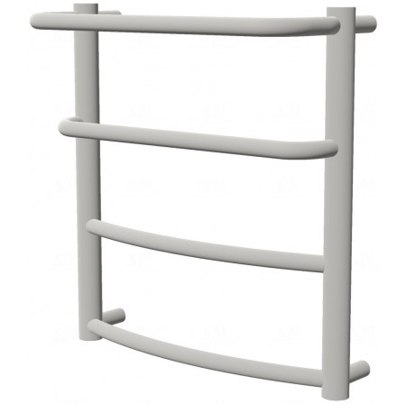 Сушка для рушників Grosse 4 біла RAL9016 драбинка 450x432, white