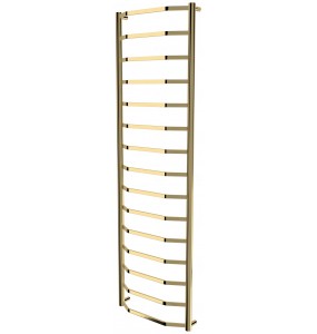 Золота сушка для рушників Luxe 15 драбинка 1550x482, gold