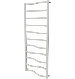 Біла рушникосушка Lagoon 11 RAL9016 драбинка 1150x482, white