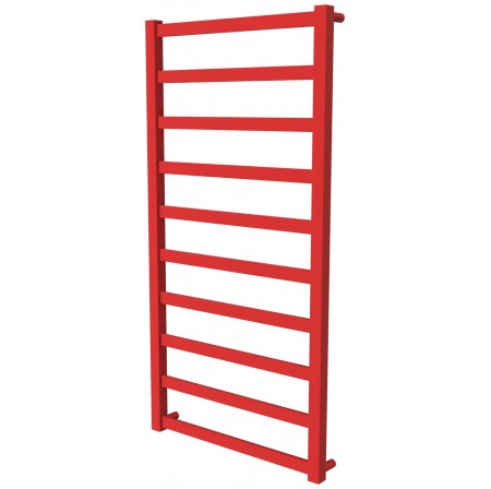 Червона сушка для рушників Extra 10 RAL3020 драбинка 1050x530, red