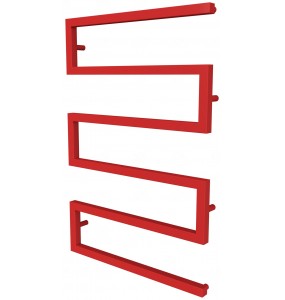 Червона рушникосушка Ultra 5 RAL3020 змійка 930x600, red