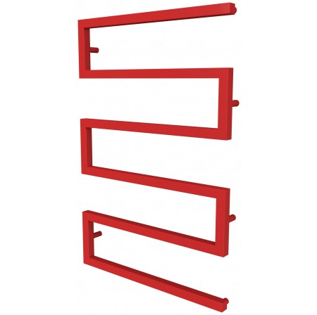 Червона рушникосушка Ultra 5 RAL3020 змійка 930x600, red