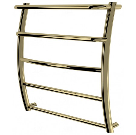 Золота рушникосушилка Breeze 5 драбинка 550x532, gold