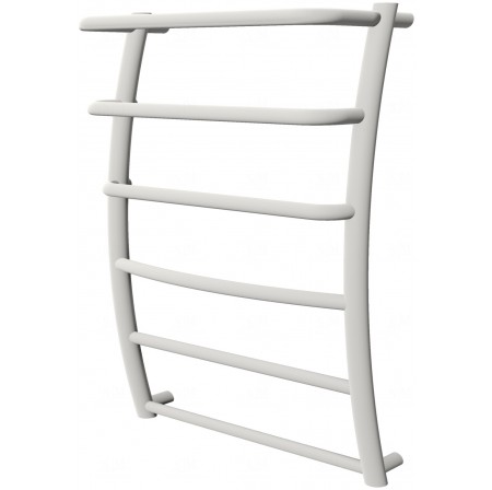 Біла рушникосушка Breeze 6-3 RAL9016 драбинка 650x482, white