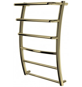 Золота рушникосушка Breeze 6 драбинка 650x432, gold