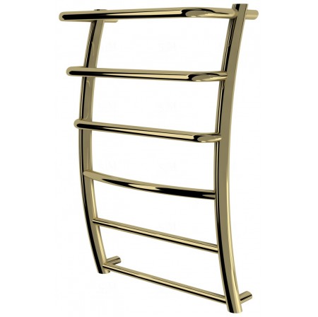 Золота рушникосушка Breeze 6 драбинка 650x432, gold