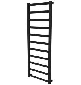 Рушникосушка Slide 11 чорна RAL9005 драбинка 1150x430, black