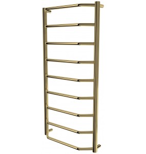 Золота рушникосушка Standart 9 драбинка 950x482, gold