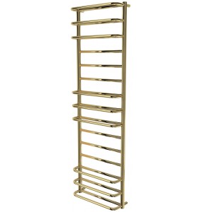 Сушарка для рушників Comfort 15 золото драбинка 1550x482, gold