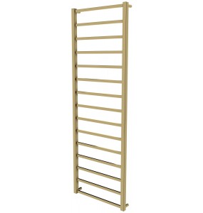 Золота рушникосушка Quatro 15 драбинка 1550x530, gold