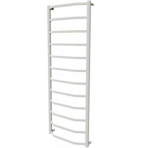 Рушникосушилка Luxe 12 біла RAL9016 драбинка 1250x482, white
