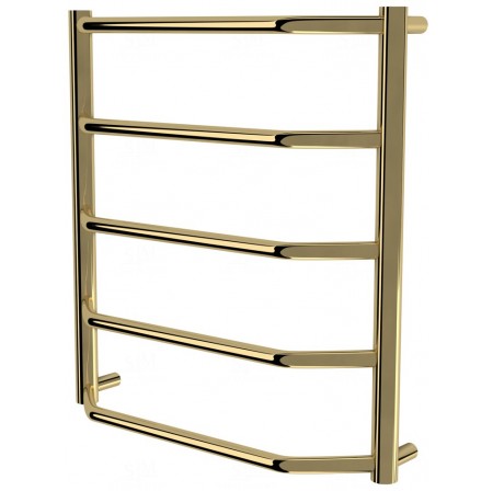 Рушникосушка Standart 5 золото драбинка 550x532, gold