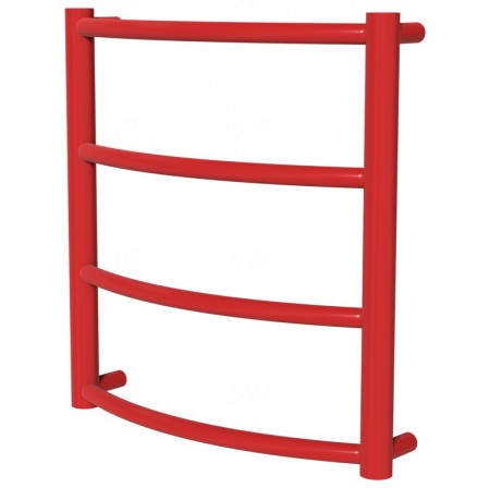 Рушникосушка Classic 4 червона RAL3020 драбинка 450x432, red