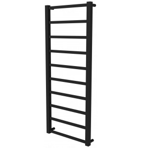 Сушарка для рушників Quatro 10 чорна RAL9005 драбинка 1050x430, black