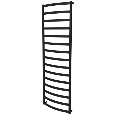 Сушарка для рушників Maxima 15 чорна RAL9005 драбинка 1550x532, black