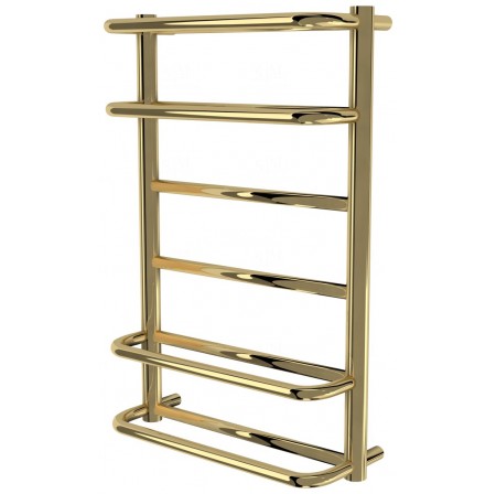 Золота рушникосушилка Comfort 6 драбинка 650x432, gold