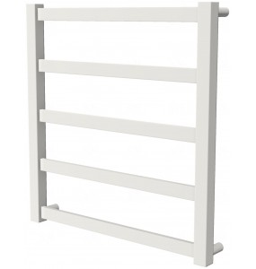 Рушникосушка Extra 5 біла RAL9016 драбинка 550x530, white