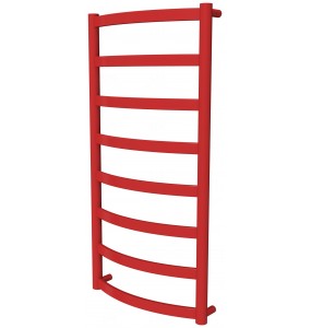 Червона рушникосушка Maxima 4 RAL3020 драбинка 850x482, red