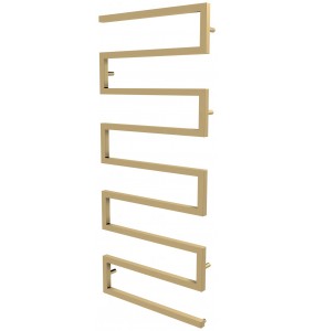 Сушка для рушників Ultra 8 золото змійка 1430x600, gold