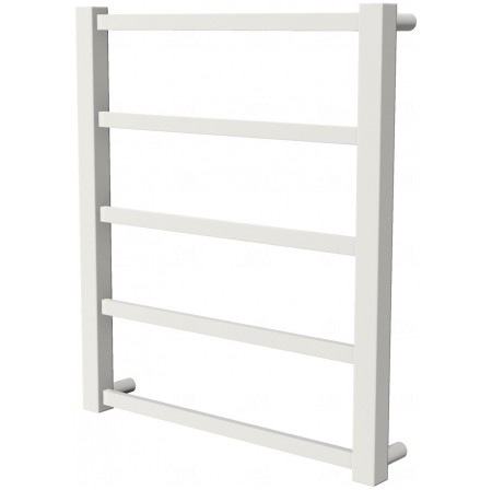 Біла рушникосушка Quatro 5 RAL9016 драбинка 550x480, white