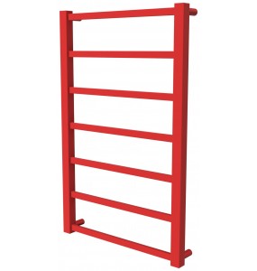 Сушарка для рушників Quatro 7 червона RAL3020 драбинка 750x480, red
