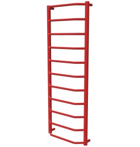 Червона сушка для рушників Standart 11 RAL3020 драбинка 1150x432, red