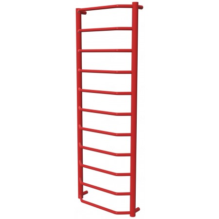 Червона сушка для рушників Standart 11 RAL3020 драбинка 1150x432, red