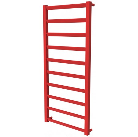 Рушникосушка Slide 10 червона RAL3020 драбинка 1050x480, red